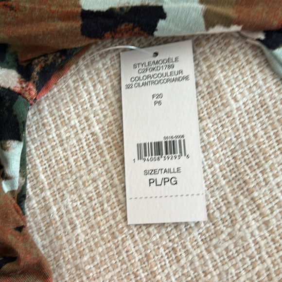 NWT Lord and Taylor Comfy Straight Dress in Fall Floral - Picture 3 of 7